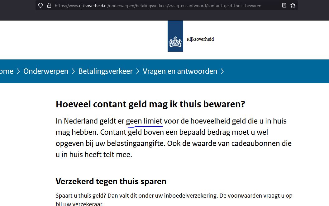 2030, toekomst, rijksoverheid, limiet contant geld